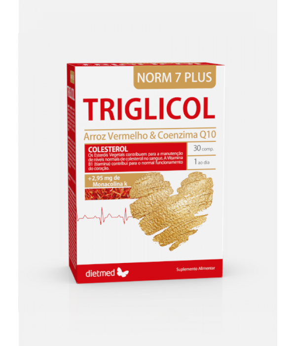 Triglicol Norm 7 Plus - 30 Comprimidos - Dietmed